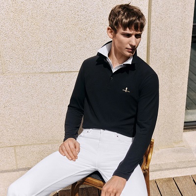 2025 Spring Summer Men's Long Sleeve Collar T-Shirts: The Perfect Fusion of Art and Fashion